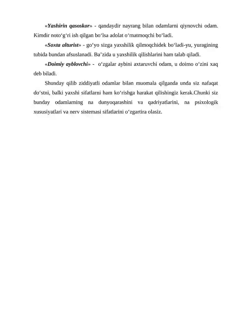 AGRESSIYA VA UNING SHAKLLARI 4