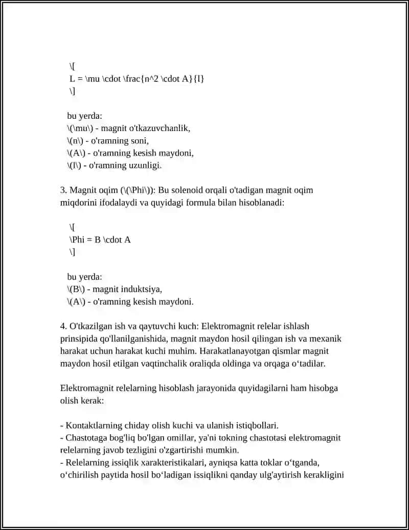 Elektromagnit Relelar 4