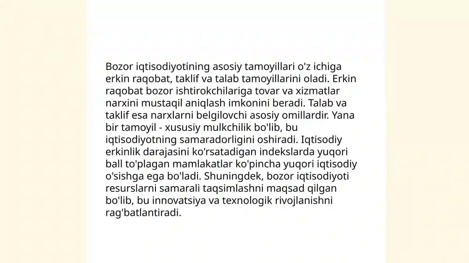 Bozor iqtisodiyoti 4