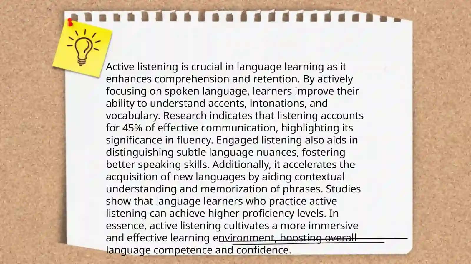 Importance of Active Listening in Language Learning 4