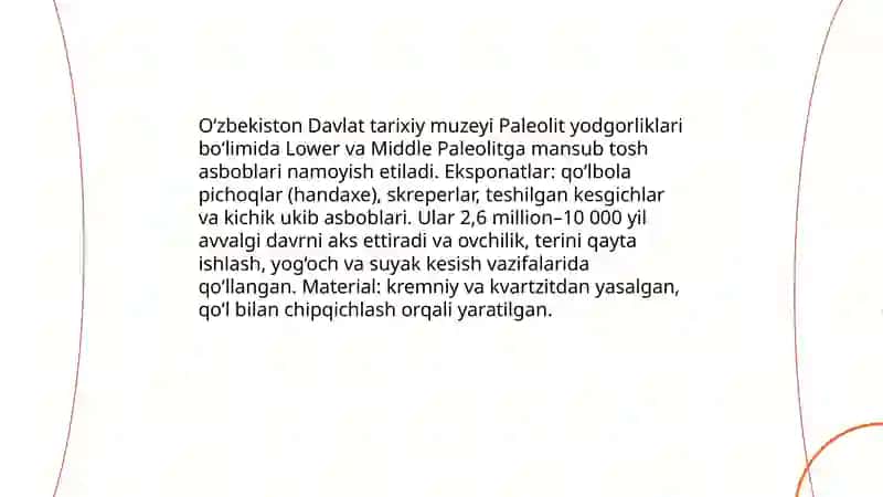 Oʻzbekiston Davlat tarixiy muzeyiga sayohat 4