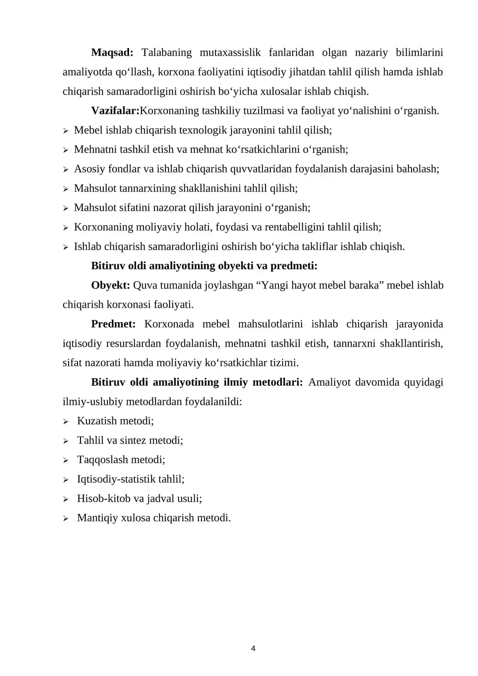Yangi hayot mebel baraka MCHJ 4