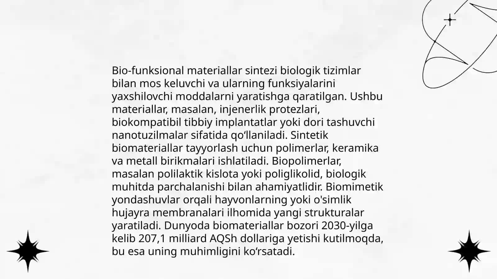 Yangi organik funksional materiallar sintezi 4
