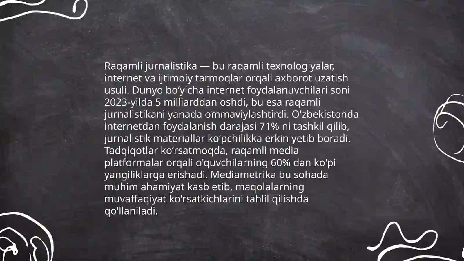 Matbuot sohasida AKT fanining mazmun mohiyati 4