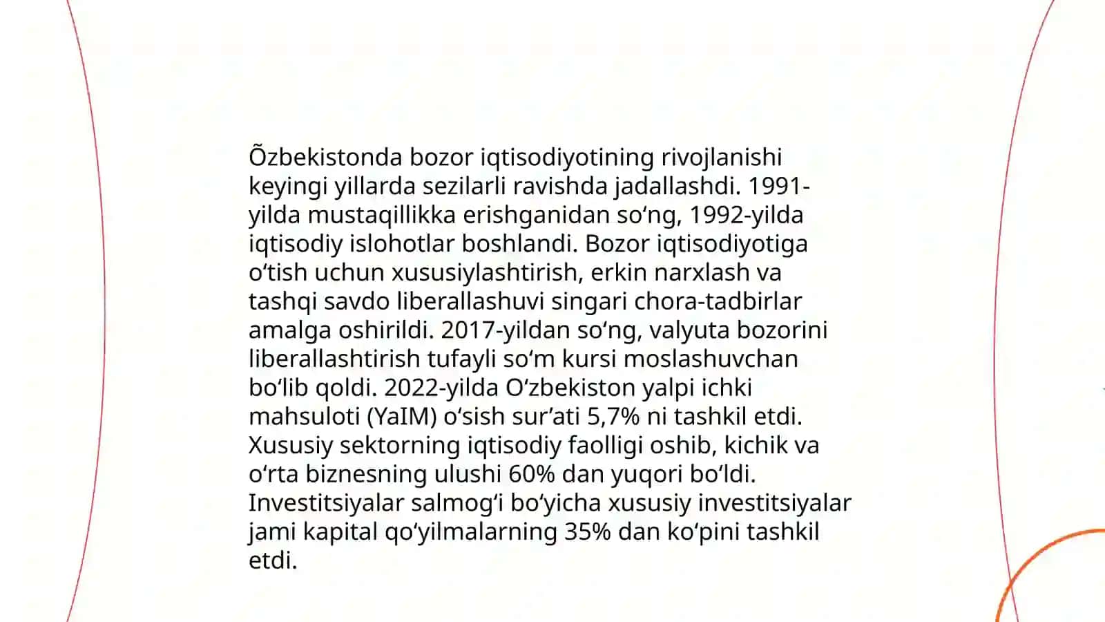 Iqtisodiy tizimlar Õzbekiston misolida 4