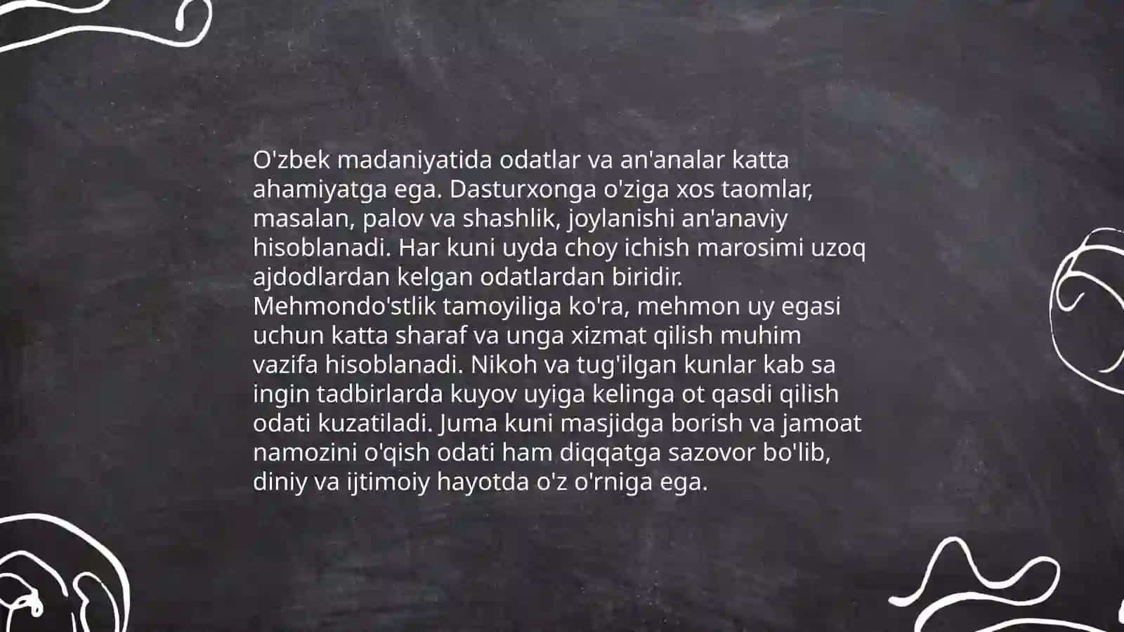 Shaxsning malaka va odatlari 4