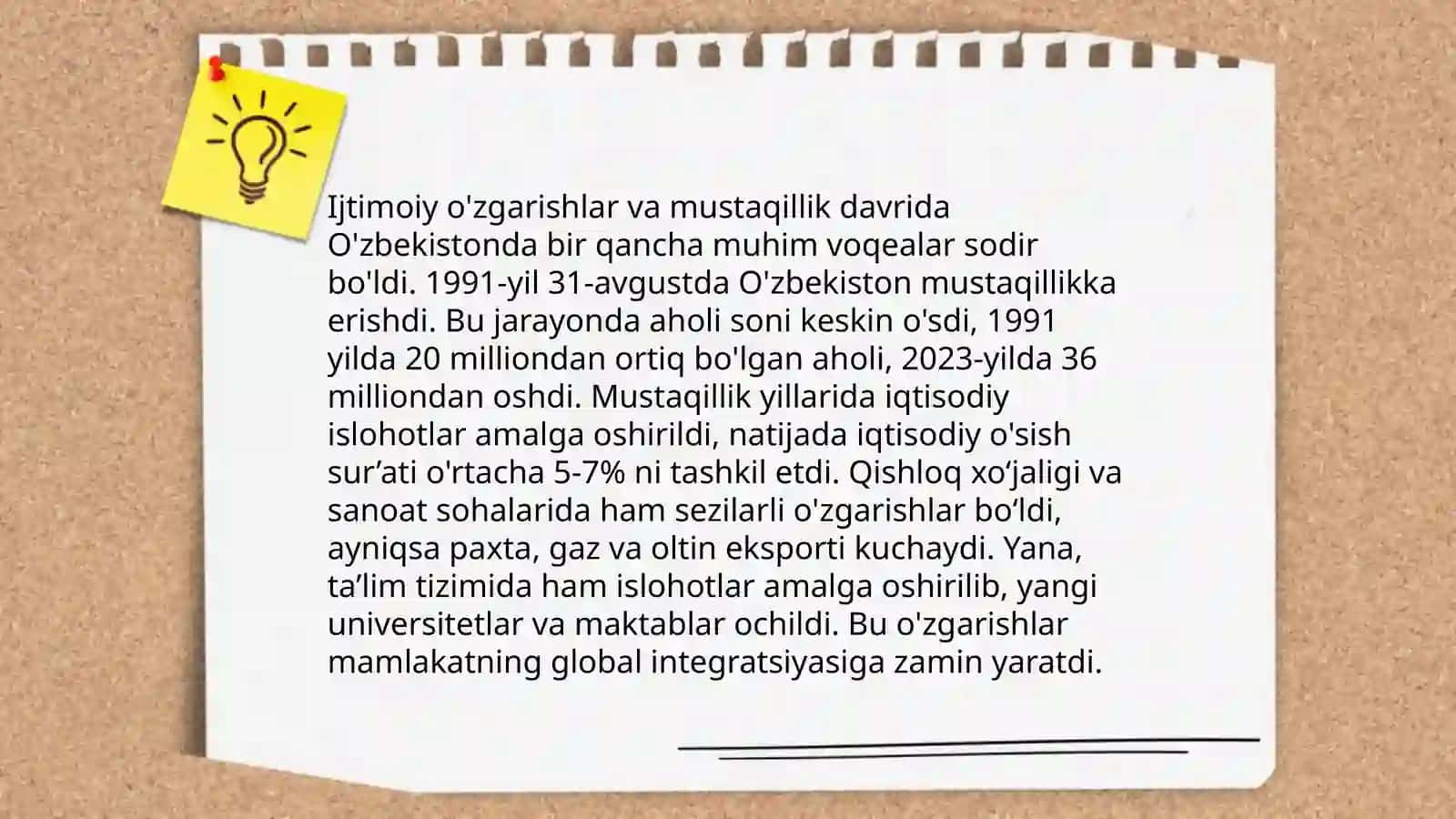 Oʻzbekiston Respublikasi Mustaqillik Jarayoni 4