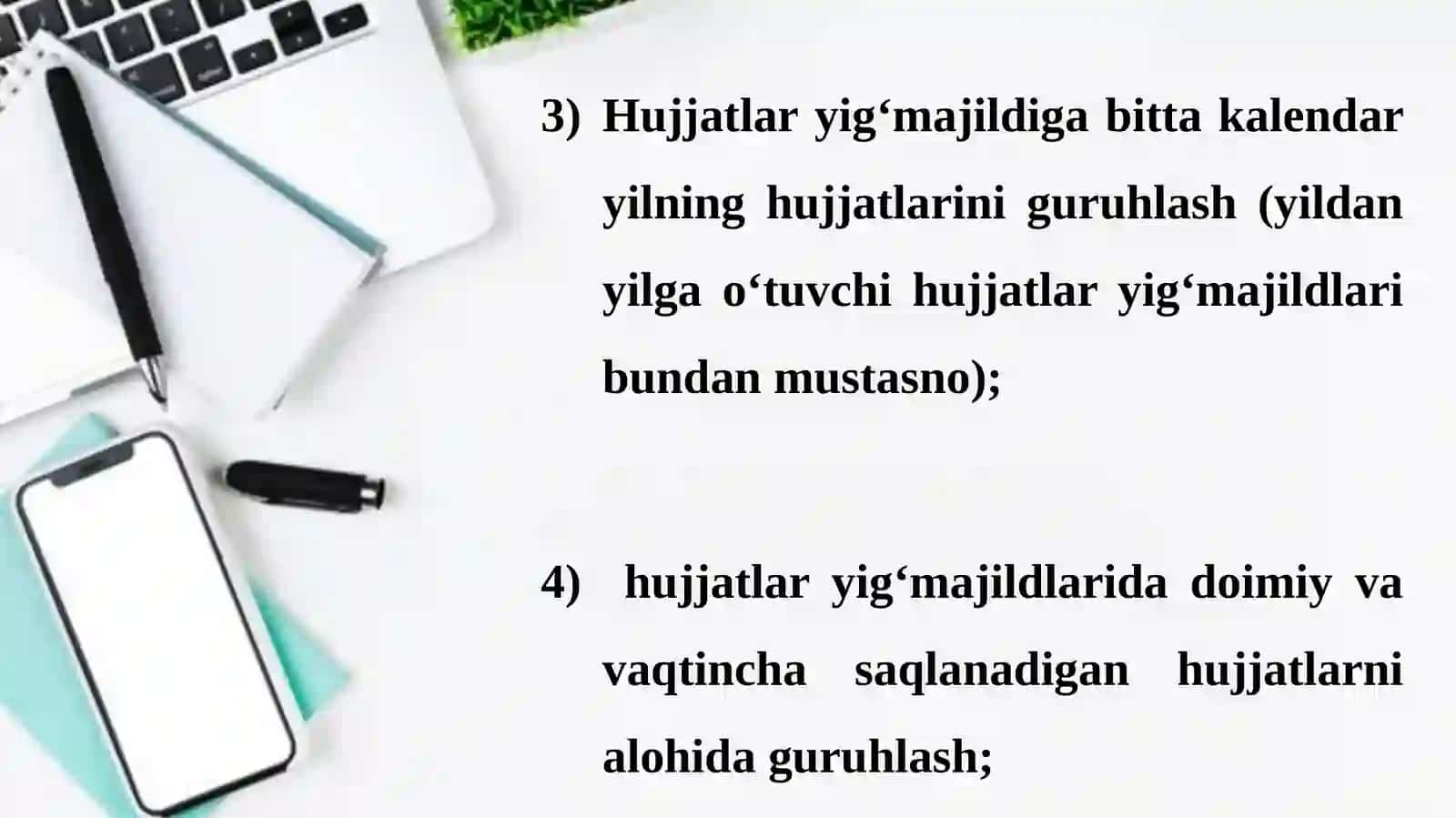 Hujjatlaryig‘majildini shakllantirish 4