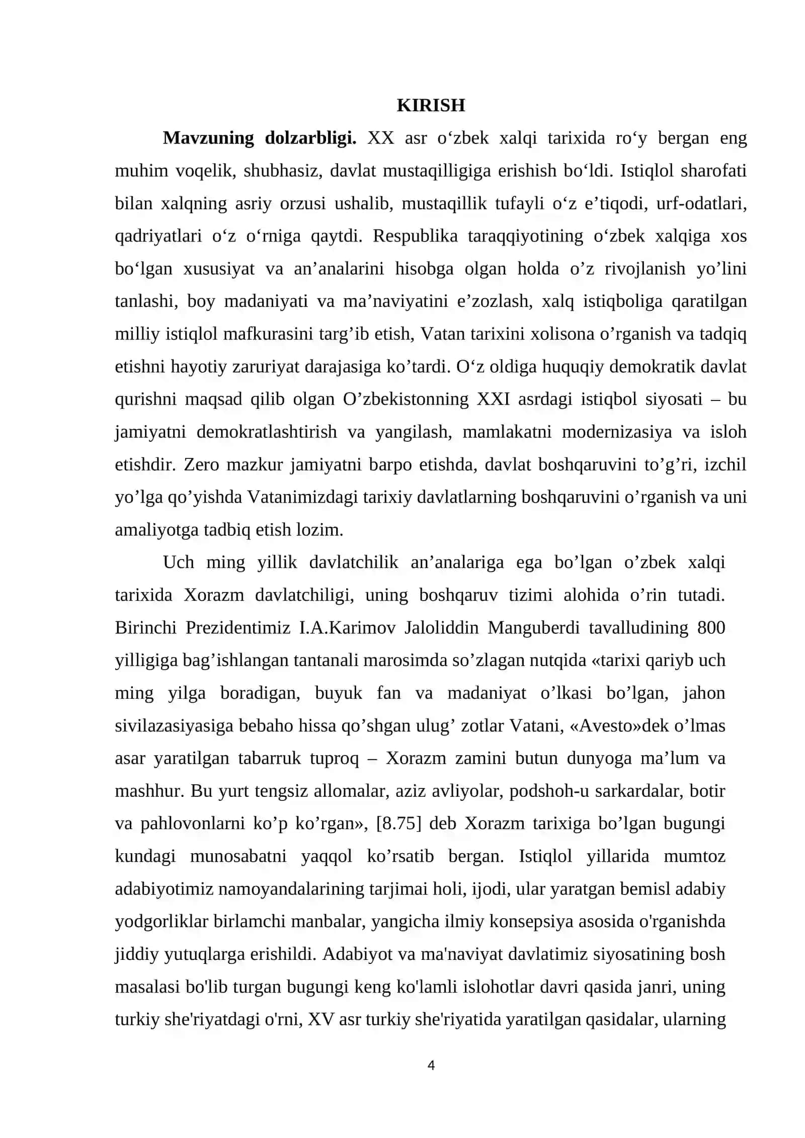 O'zbek va Rus tili adabiyoti kurs ishi 4