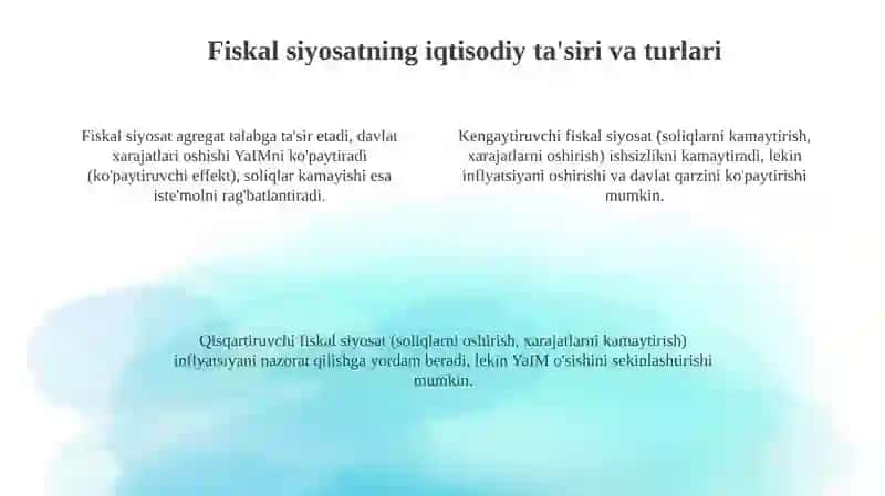 Fiskal siyosat 4