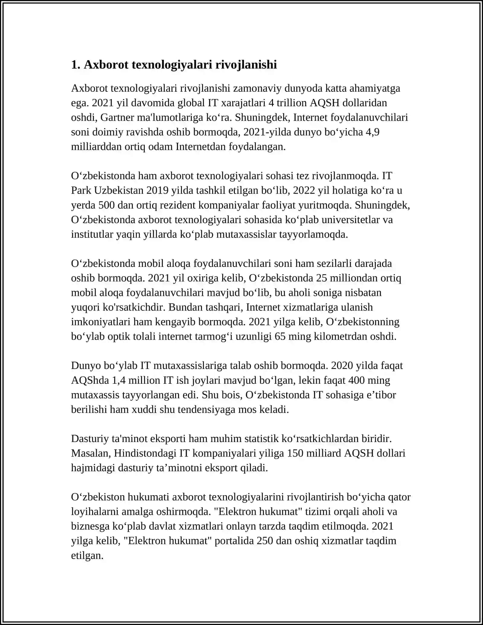 ÕZBEKISTON RESPUBLIKASIDA AXBOROT VOSITALARINING FAOLIYATI ÕZGARISH VA MUAMMALAR 4