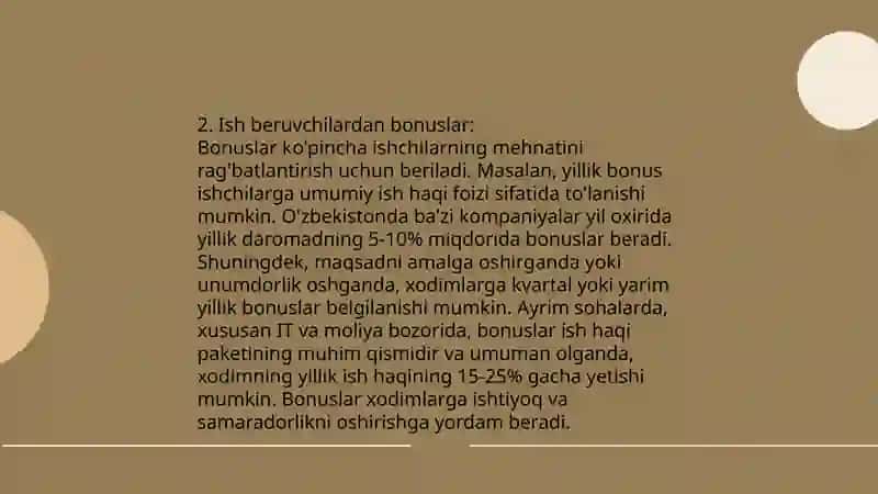 Daromad shakllari va turlari 4