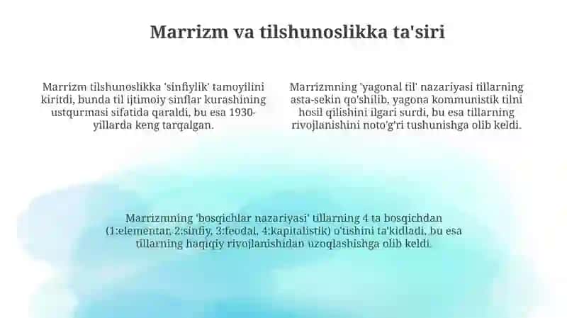 Shoʻro davri tilshunosligi 4
