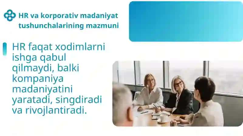 HR va Korporativ Madaniyat 4