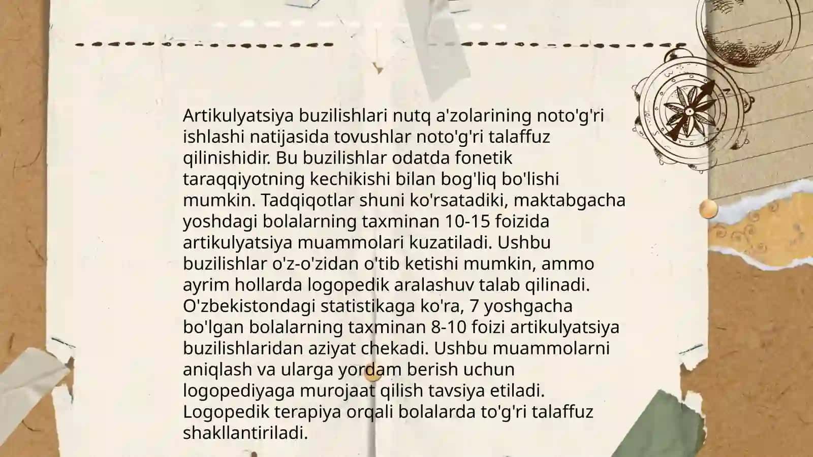 Nutq nuqsonlarini tasniflash 4