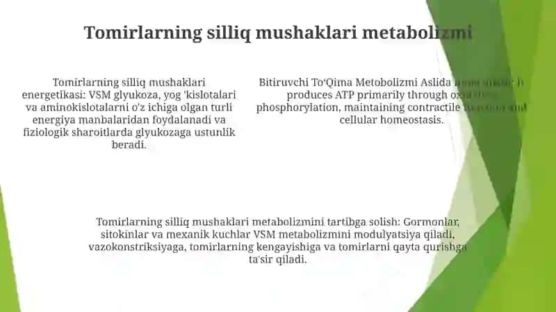 Bitiruvchi ToʻQima Metobolizmi 4