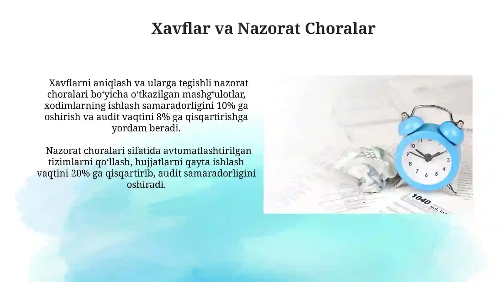 Davr xarajatlari auditi 4