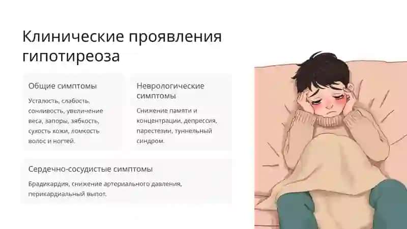 Гипотиреоз и йододефицитное состояние 4
