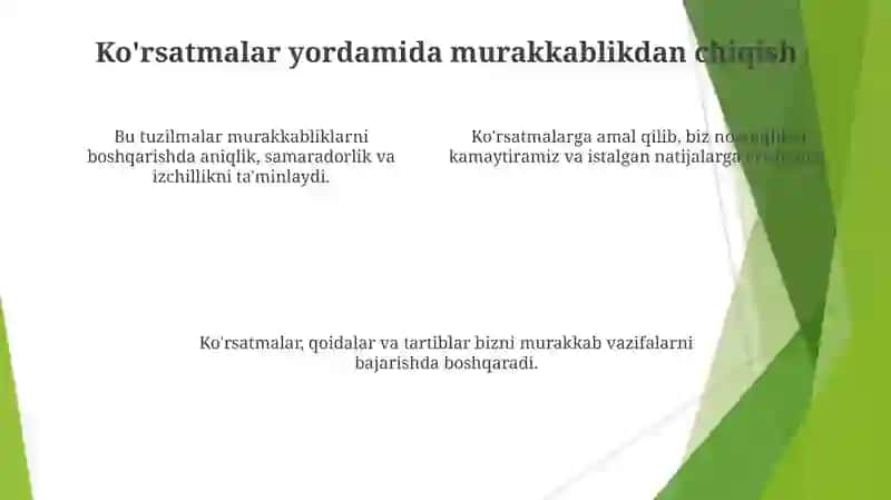 Yo‘riqnoma va qoidalar 4