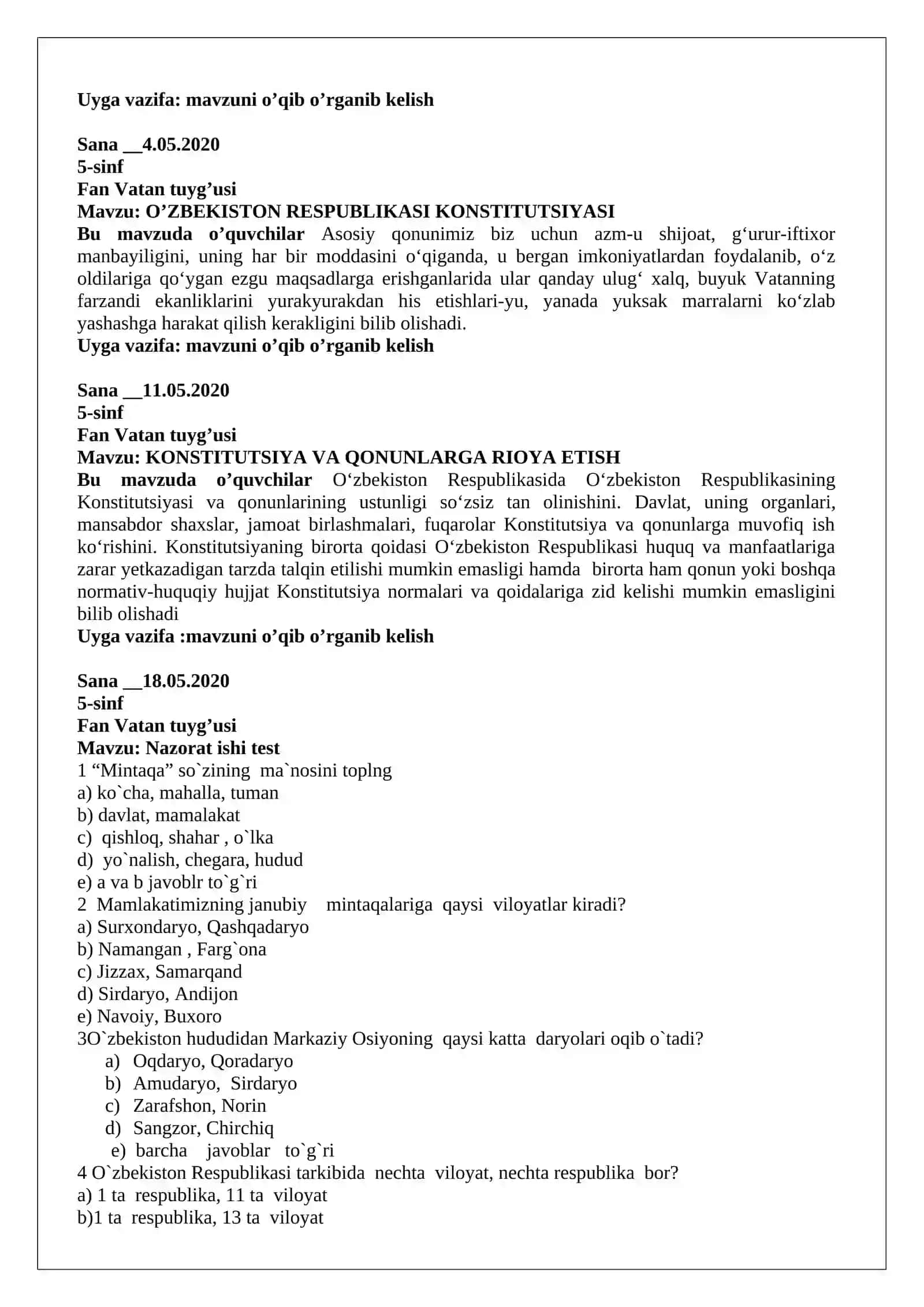 Vatan tuyg’usi 4
