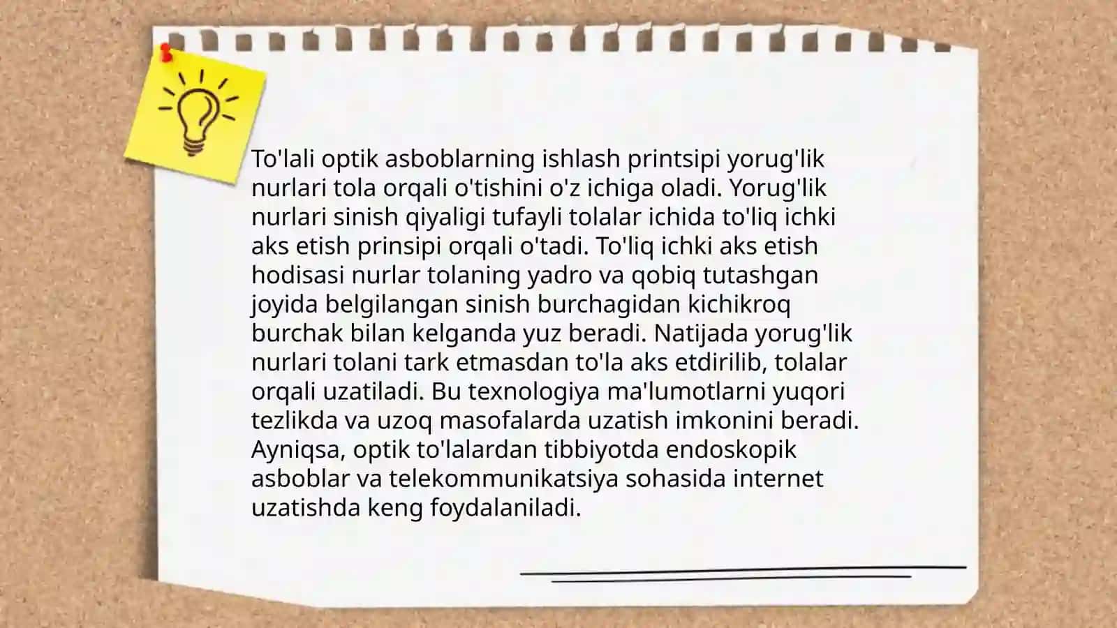 Tolali optik asboblarning tibiyotdagi ahamiyati 4