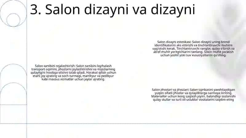 Go'Zalik Saloni Tashkil Qilish 4