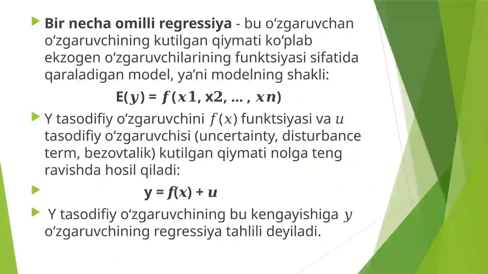 Amaliy ekonometrika 4