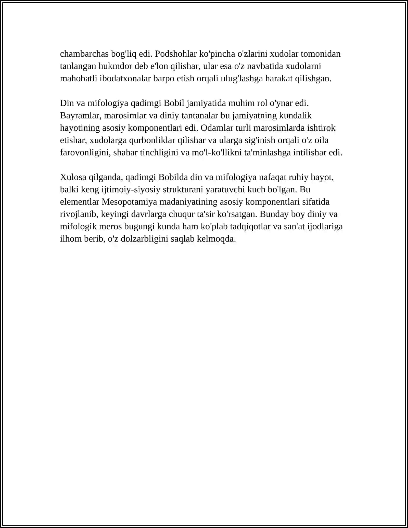 QADIMGI BOBIL 4