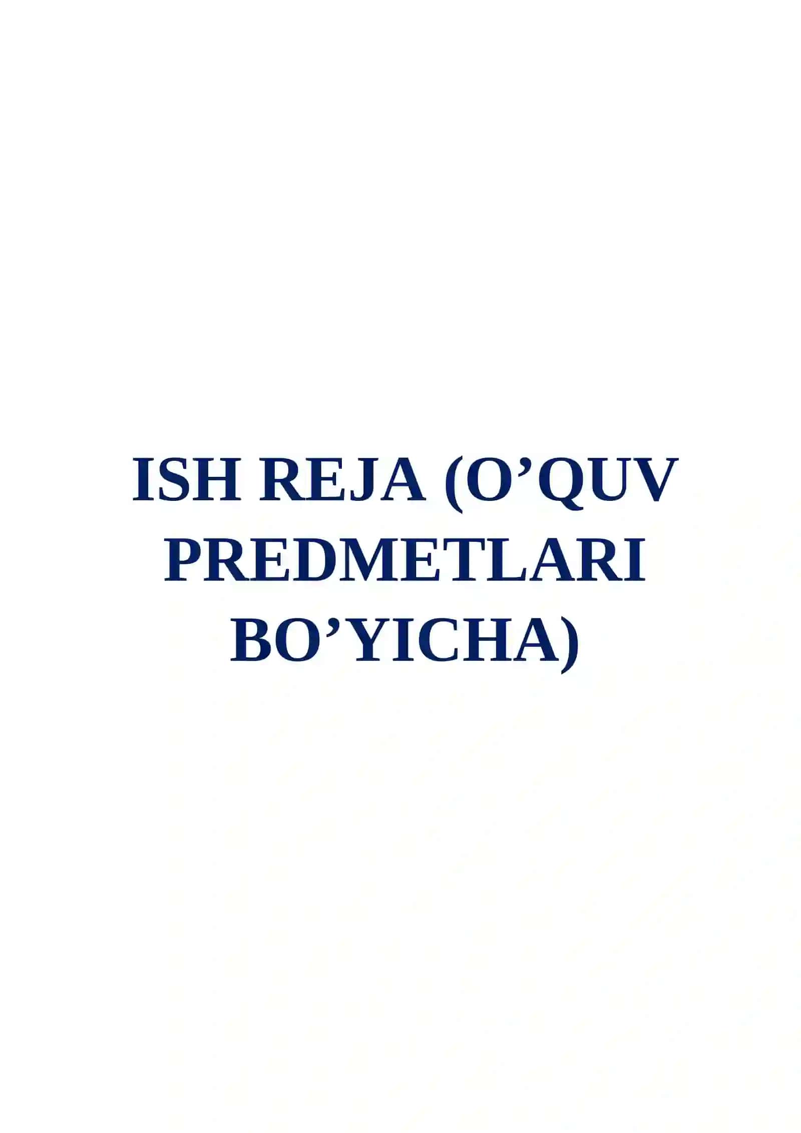 MALAKAVIY O’QUV AMALIYOT HUJJATLARI 4