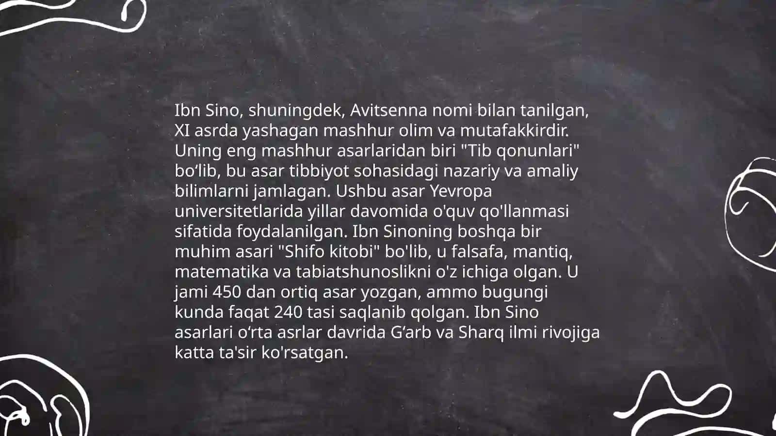 Avitsena usuli 4