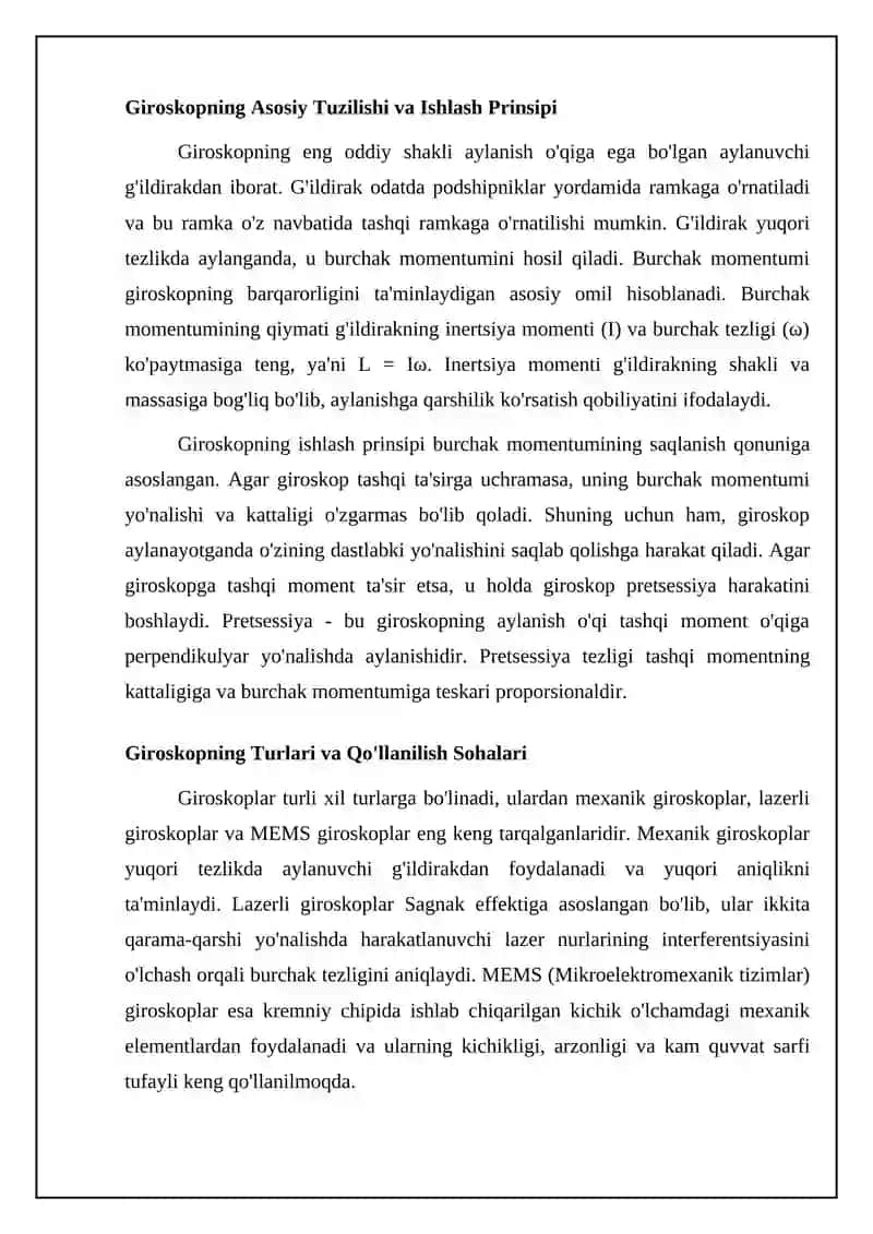 Giroskoplar 4