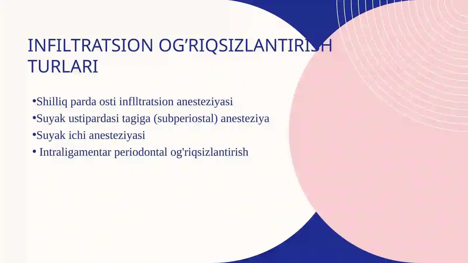 Stomatologiyada ogʻriqsiz 4