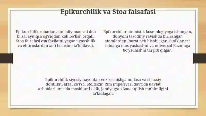 Qadimgi Rim Falsafasi 4