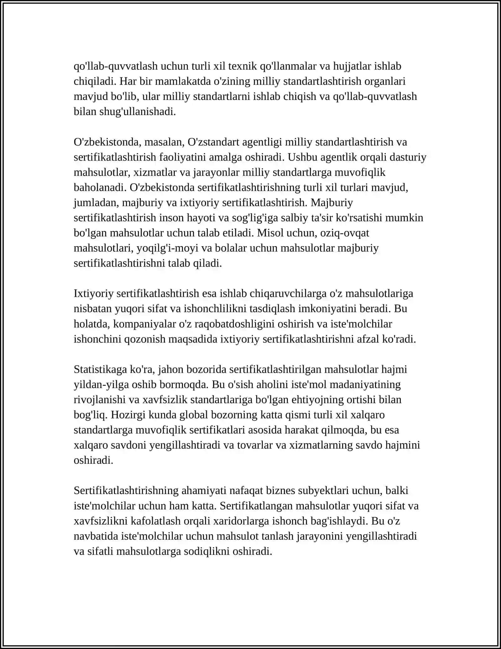 SERTIFIKATLASHTIRISH OMILLARI 4