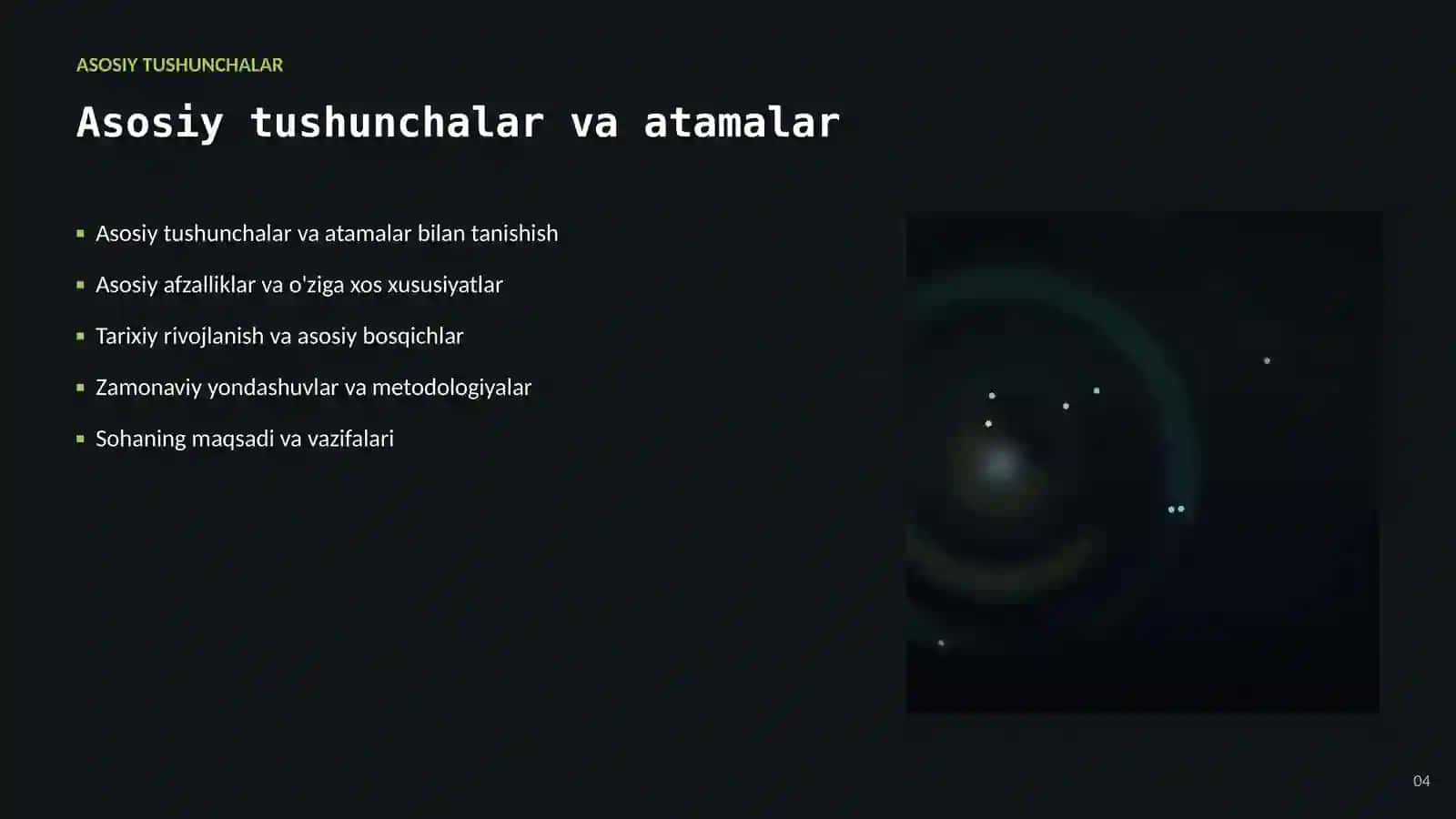 SUN'IY INTELLEKT • AI VA KATTA MA'LUMOTLAR 4