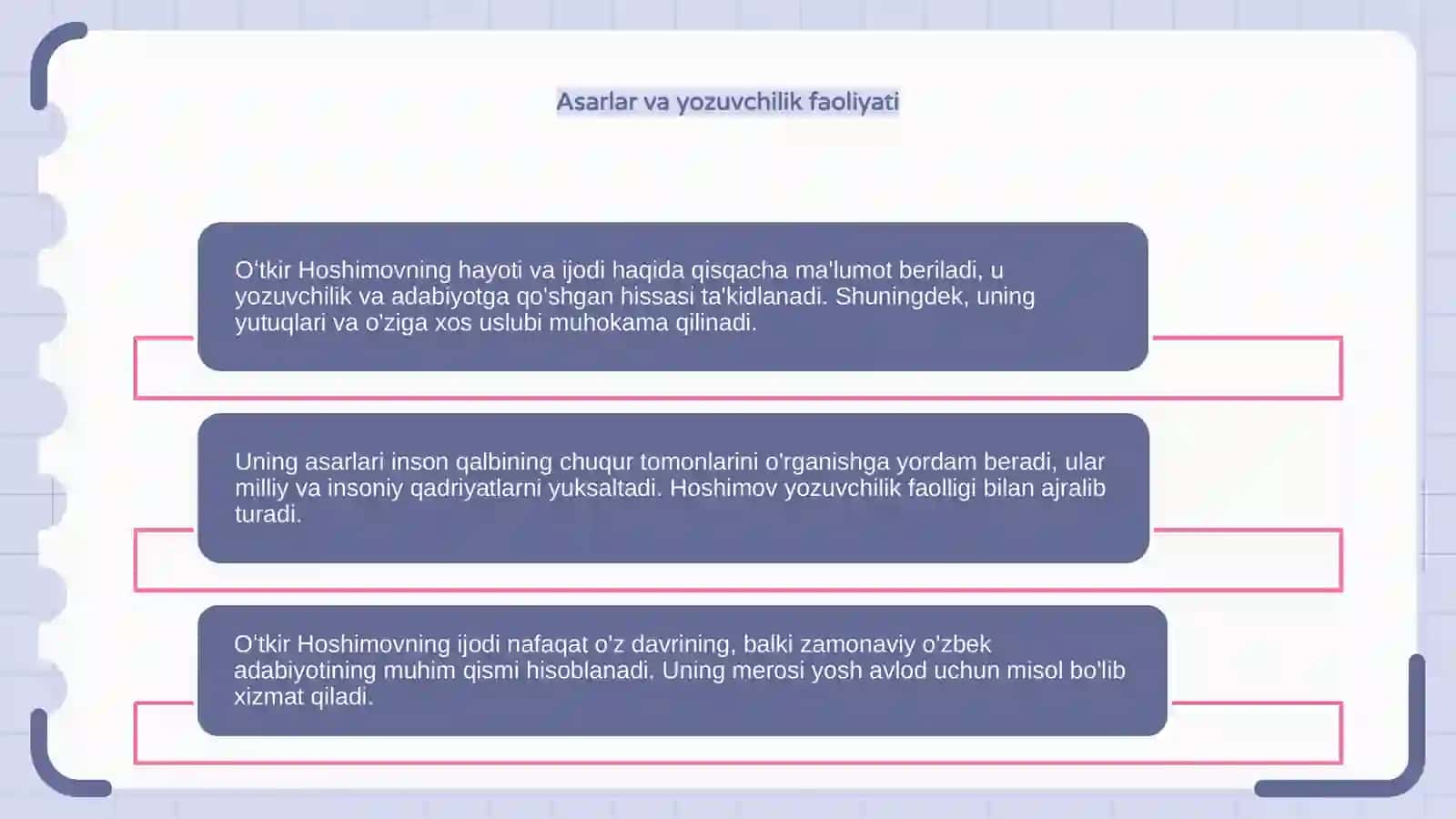 Oʻtkir Hoshimov Ôtkan kunlar 4