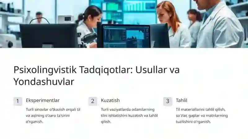 Psixolingvistika: Til va Aql O'rtasidagi Aloqa 4