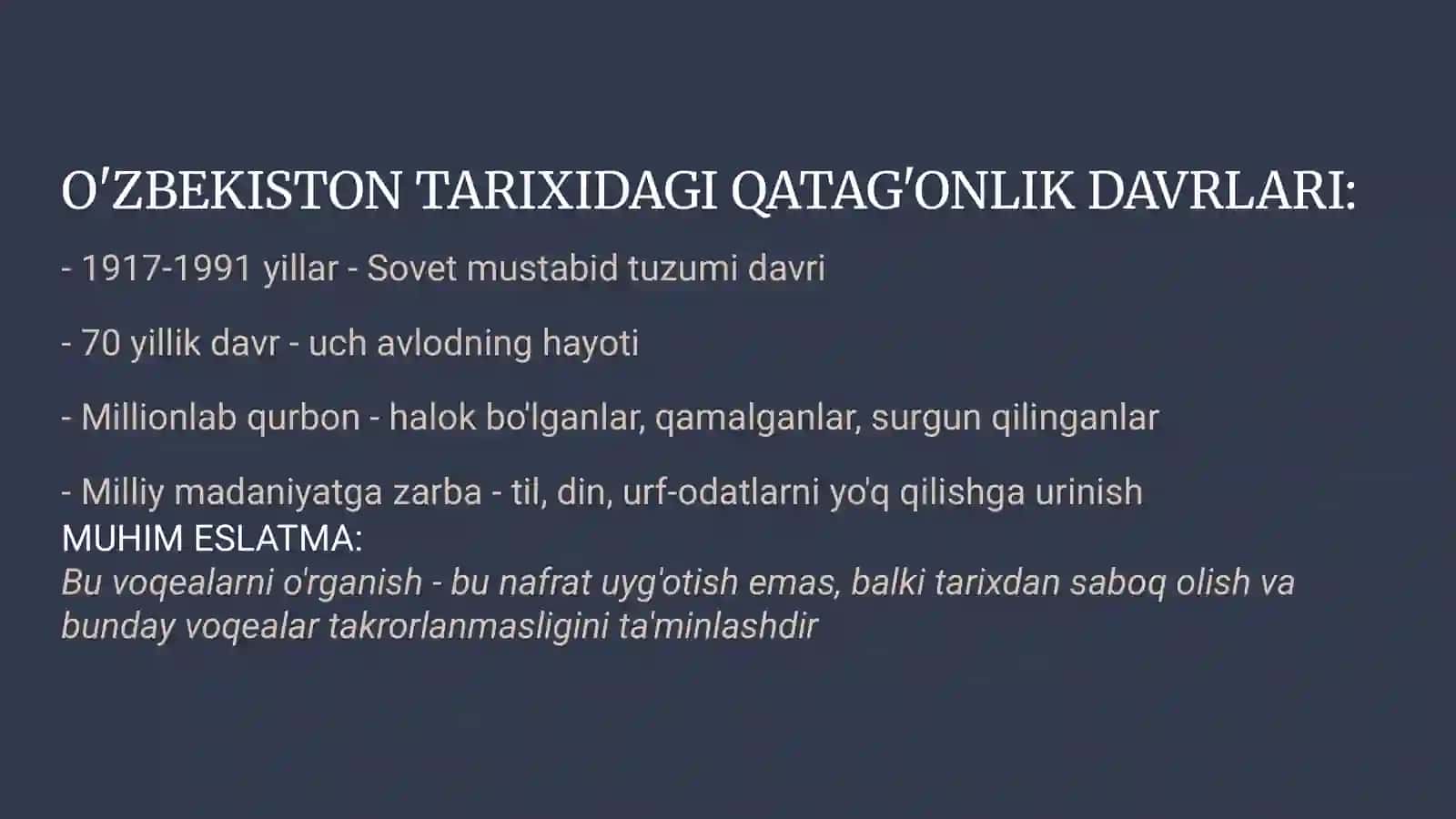mustabid tuzum davrida qatag'onlik siyosati 4