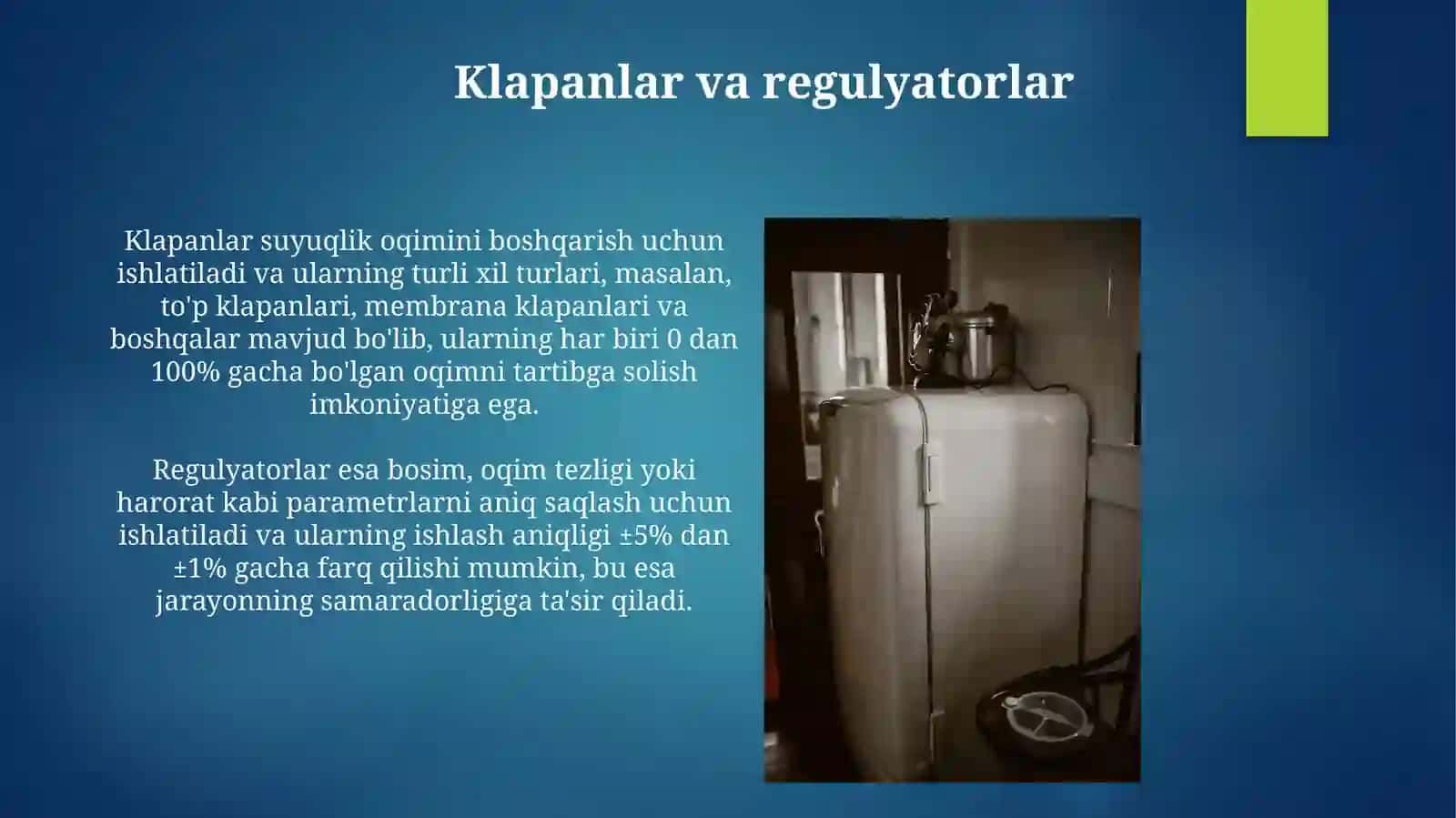 Suyuqliklarni uzatish asboblari 4