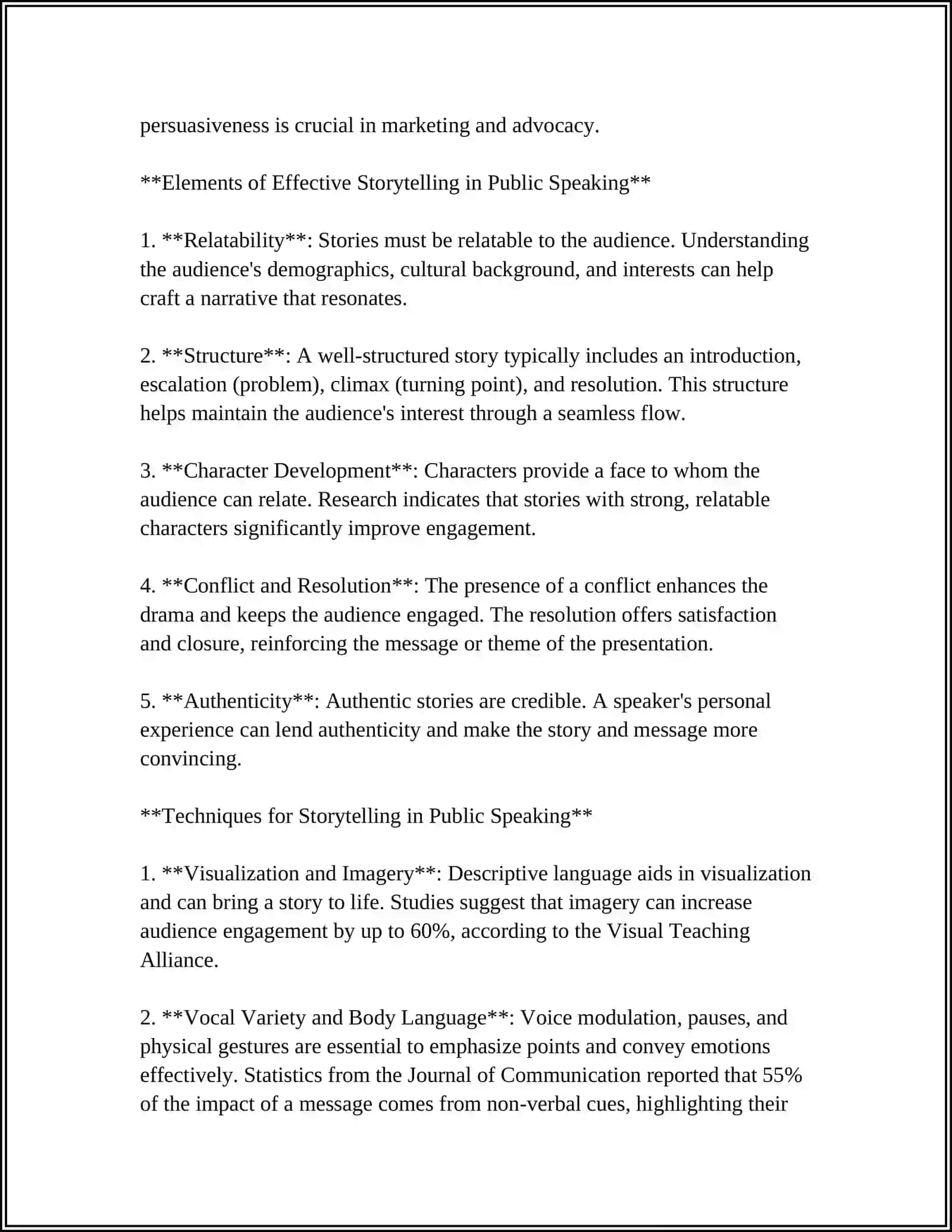 The Art of Storytelling in Public Speaking 4