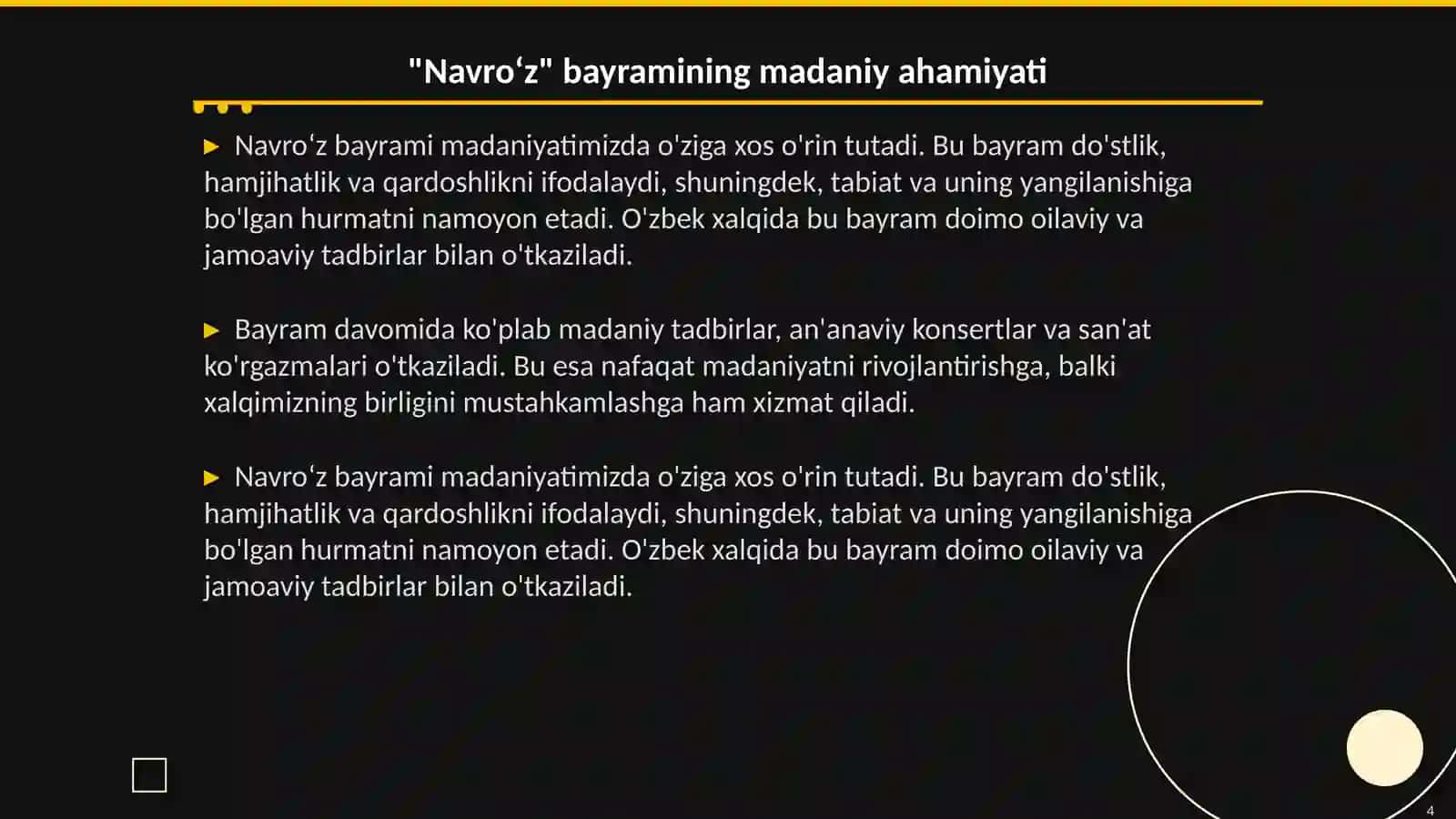 "Navroʻz" umumxalq bayramning qayta tiklanishi 4
