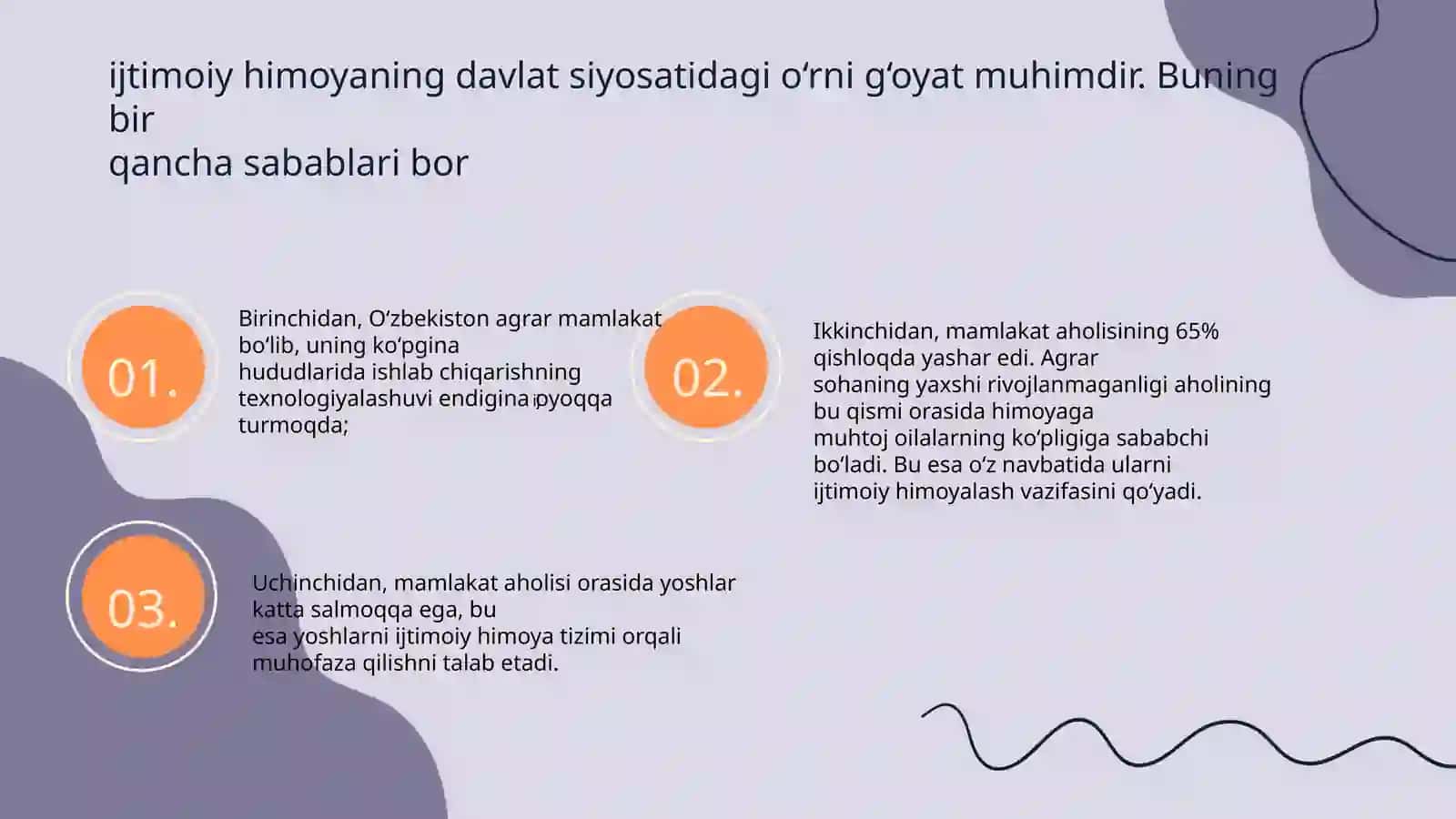Ijtimoiy sohadagi islohotlarni chuqurlashtirish 4