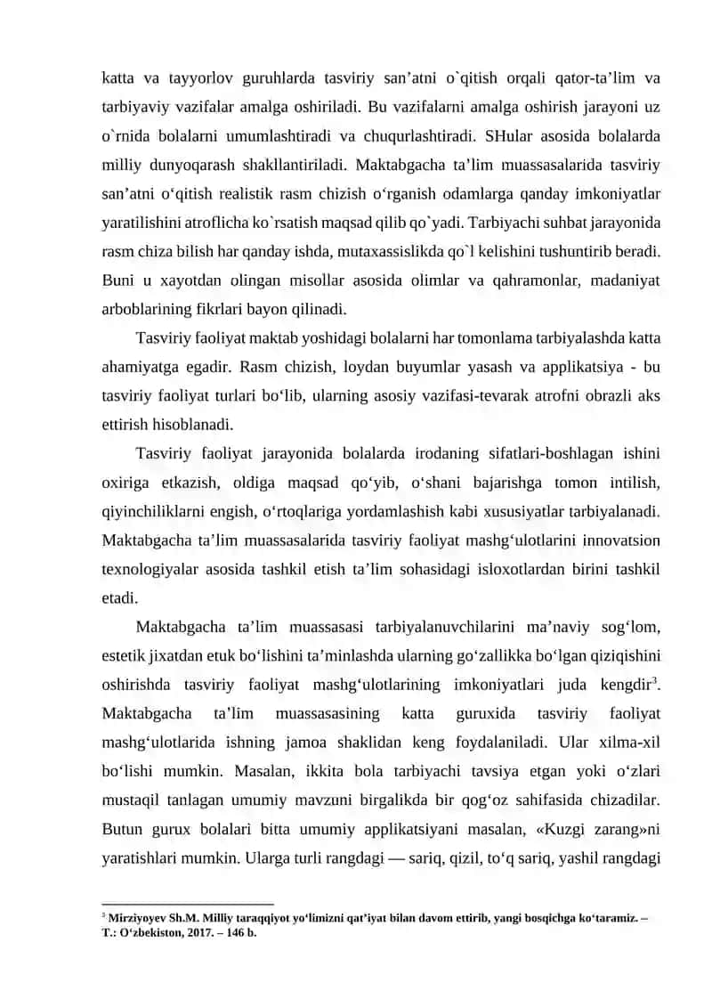 Bolalarni rasm chizishga o‘rgatish metodlari 4