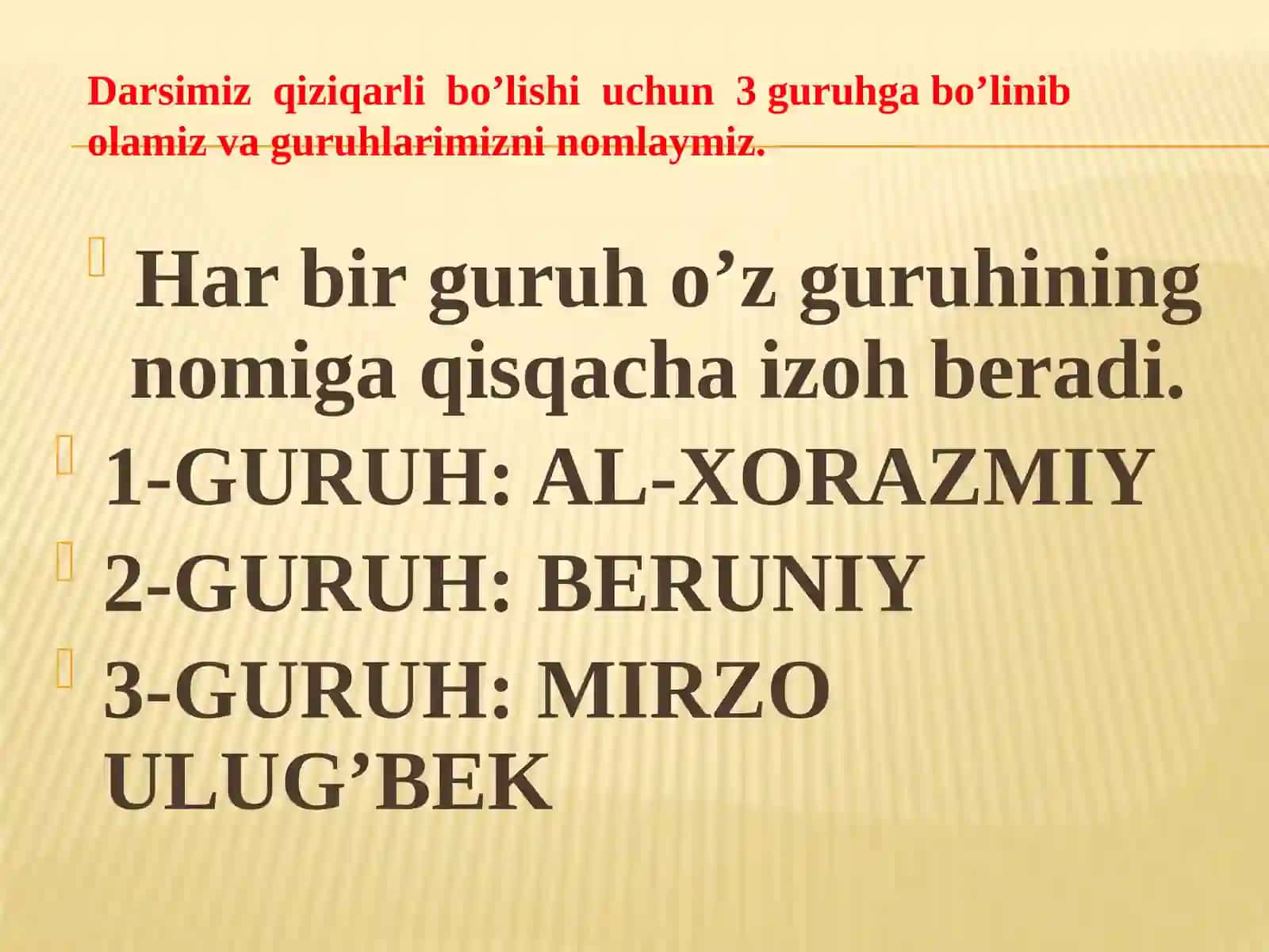 O'quvchilar uchun: Matematikadan darslar 4
