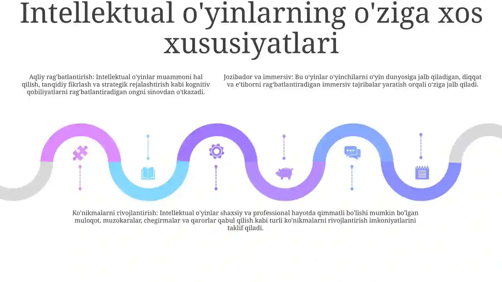 Intelektual O'Yinlar Loihalash 4
