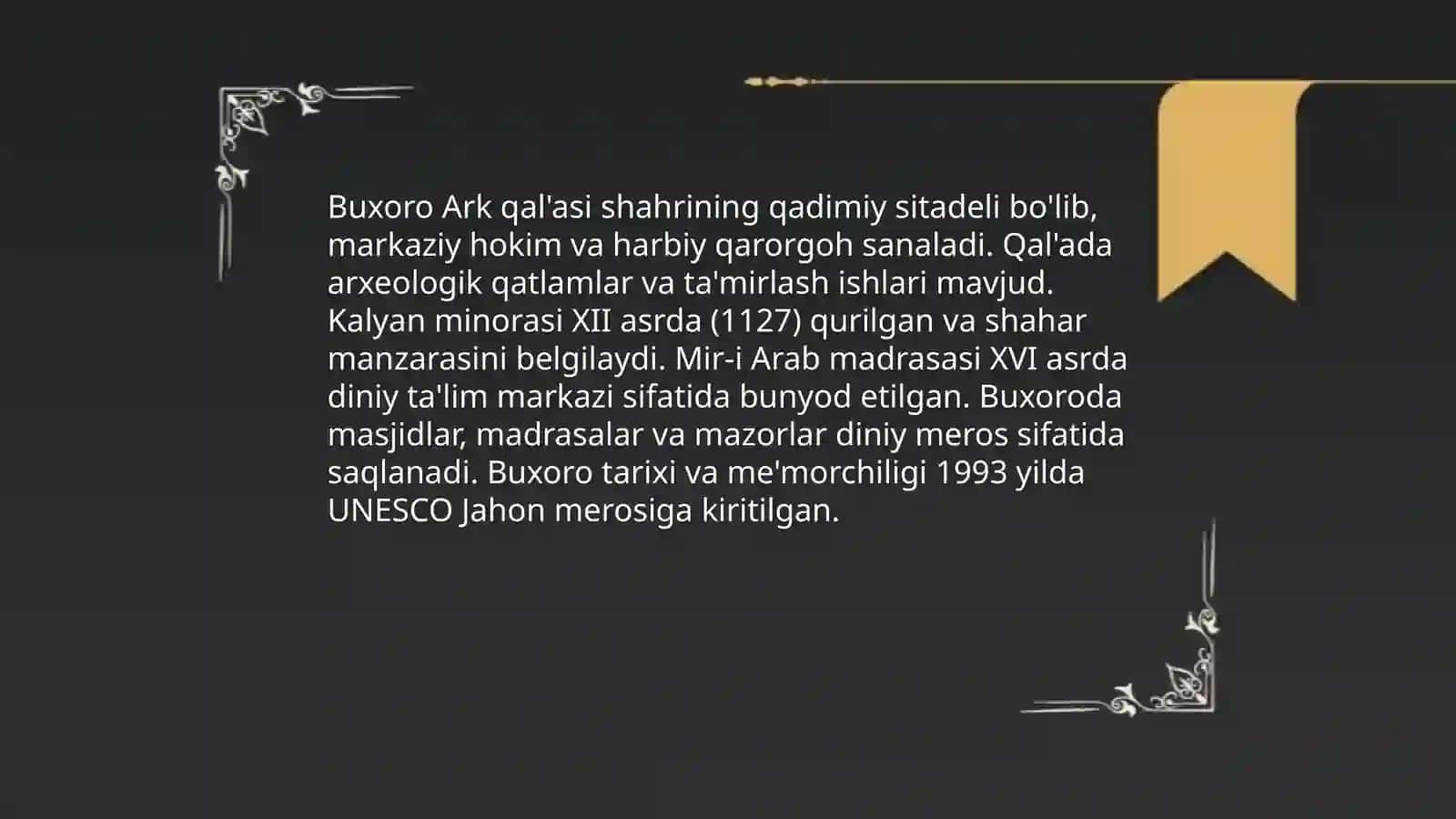 Oʻzbekistonning tarixiy shaharlari 4