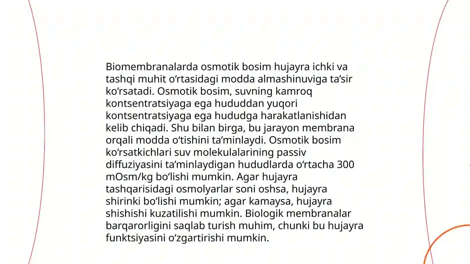 Biologik membranalarda ko‘chish 4