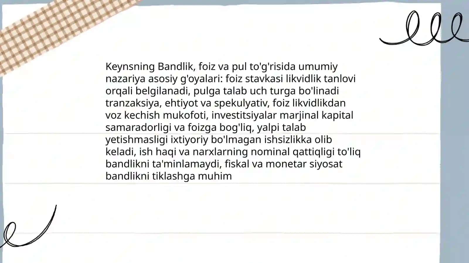 Keyns va keynschilik 4