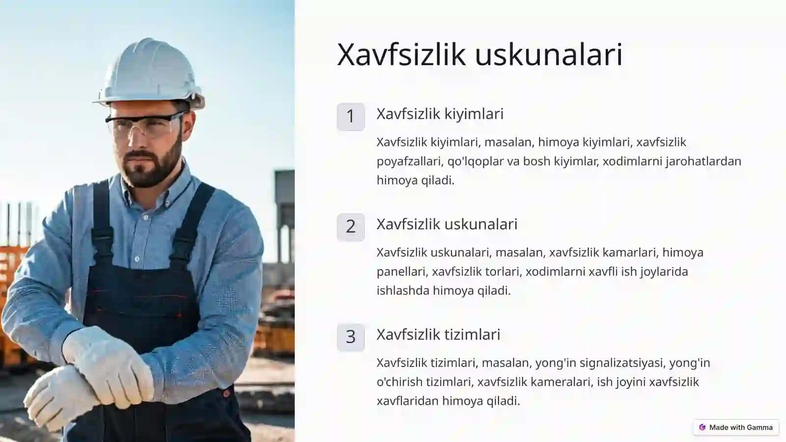 Inson faoliyati xavfsizligi 4