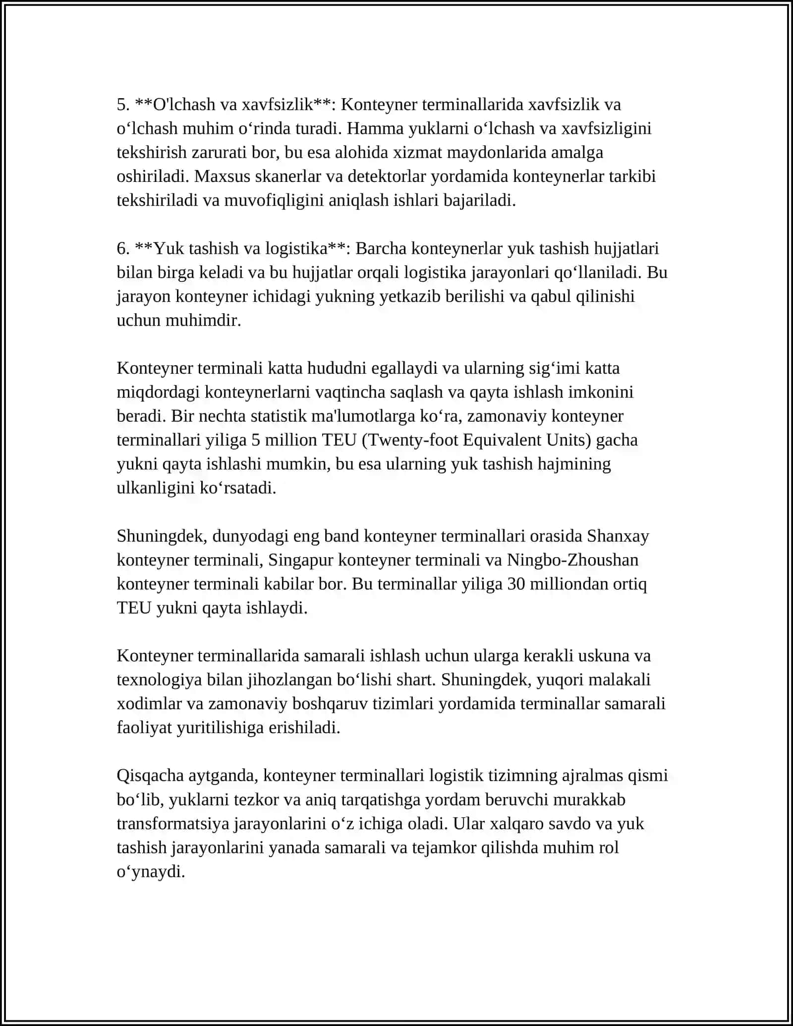 KONTENIR TERMINLARI 4